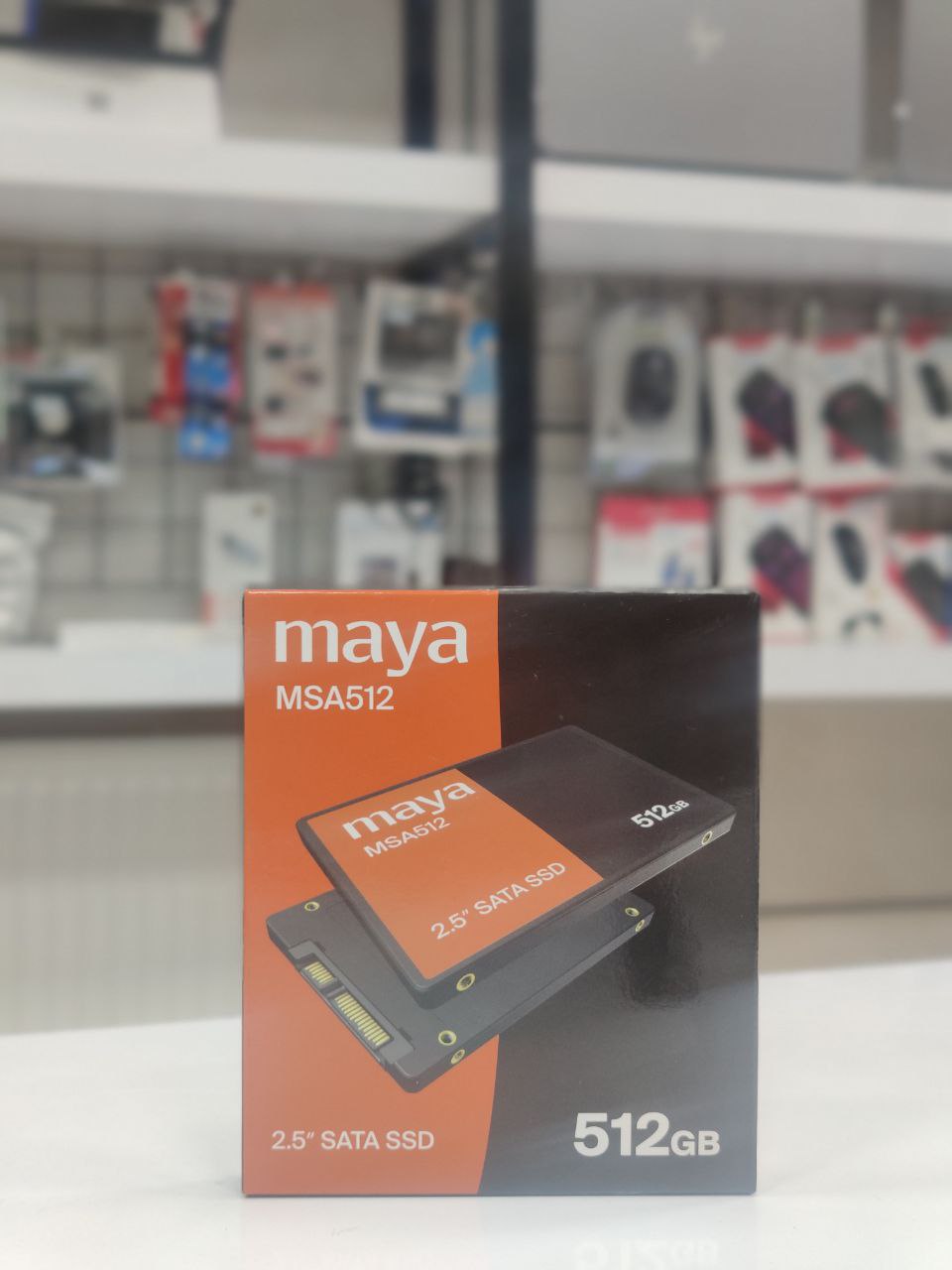هارد اس اس دی مایا مدل MSA512 ظرفیت 512 گیگابایت هارد اس اس دی اینترنال مایا مدل MSA512 ظرفیت 512 گیگابایت